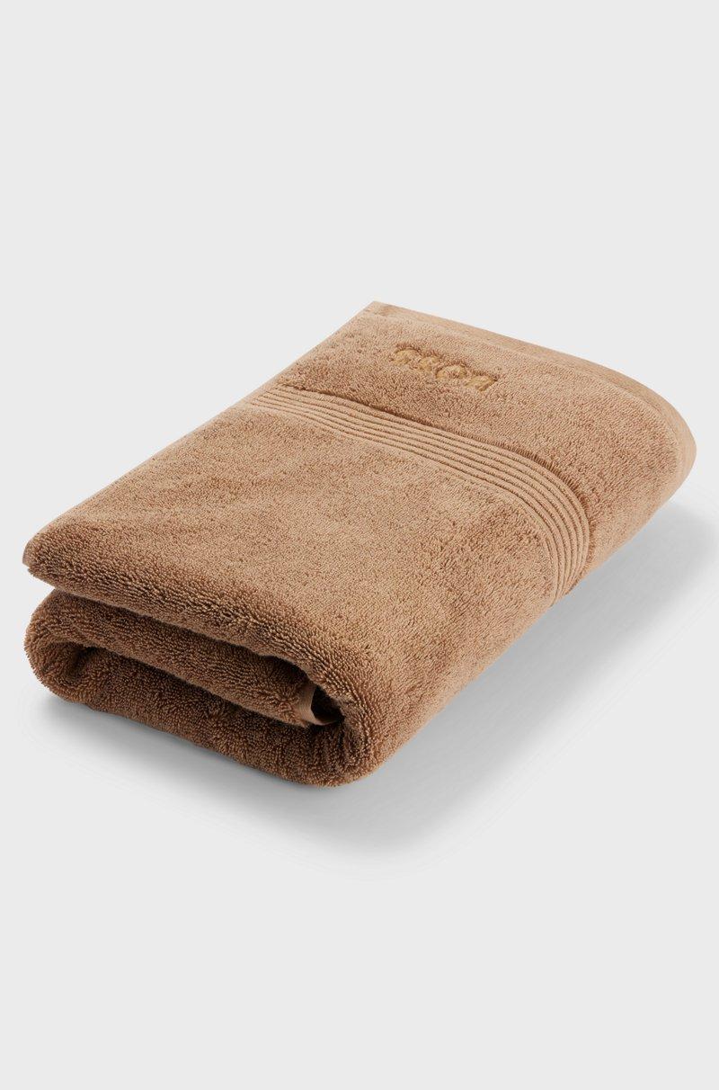 Hugo Boss Toalla de baño con logo en algodón del Egeo