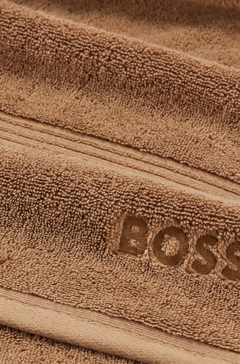 Hugo Boss Toalla de baño con logo en algodón del Egeo Limitado a 3 días