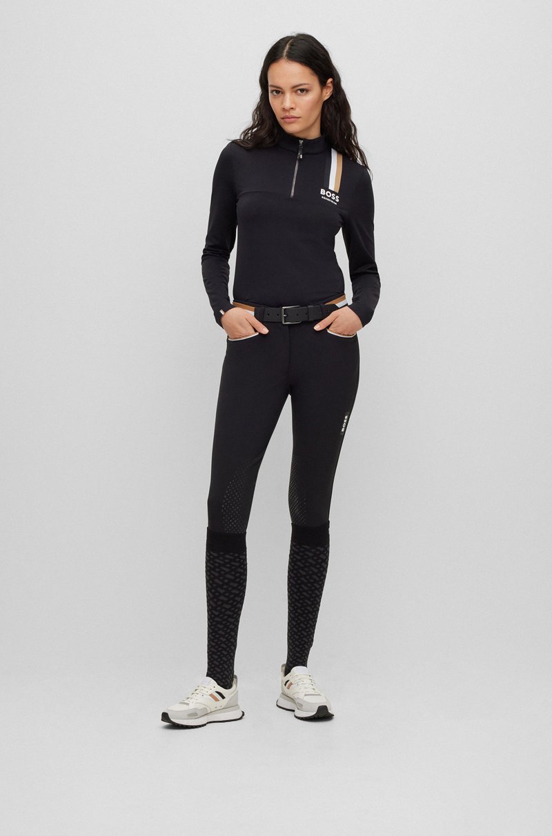 Hugo Boss Camisa de equitación para doma slim fit confeccionada en material superelástico Outlet