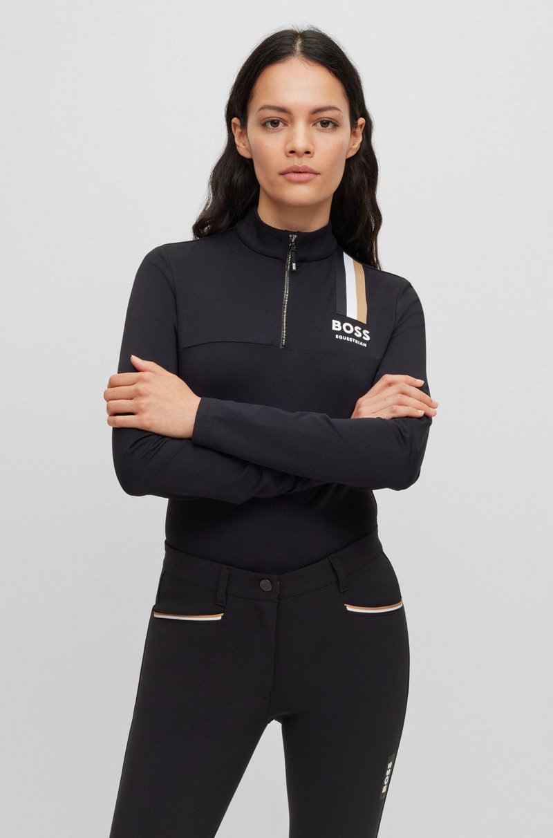 Hugo Boss Camisa de equitación para doma slim fit confeccionada en material superelástico Outlet