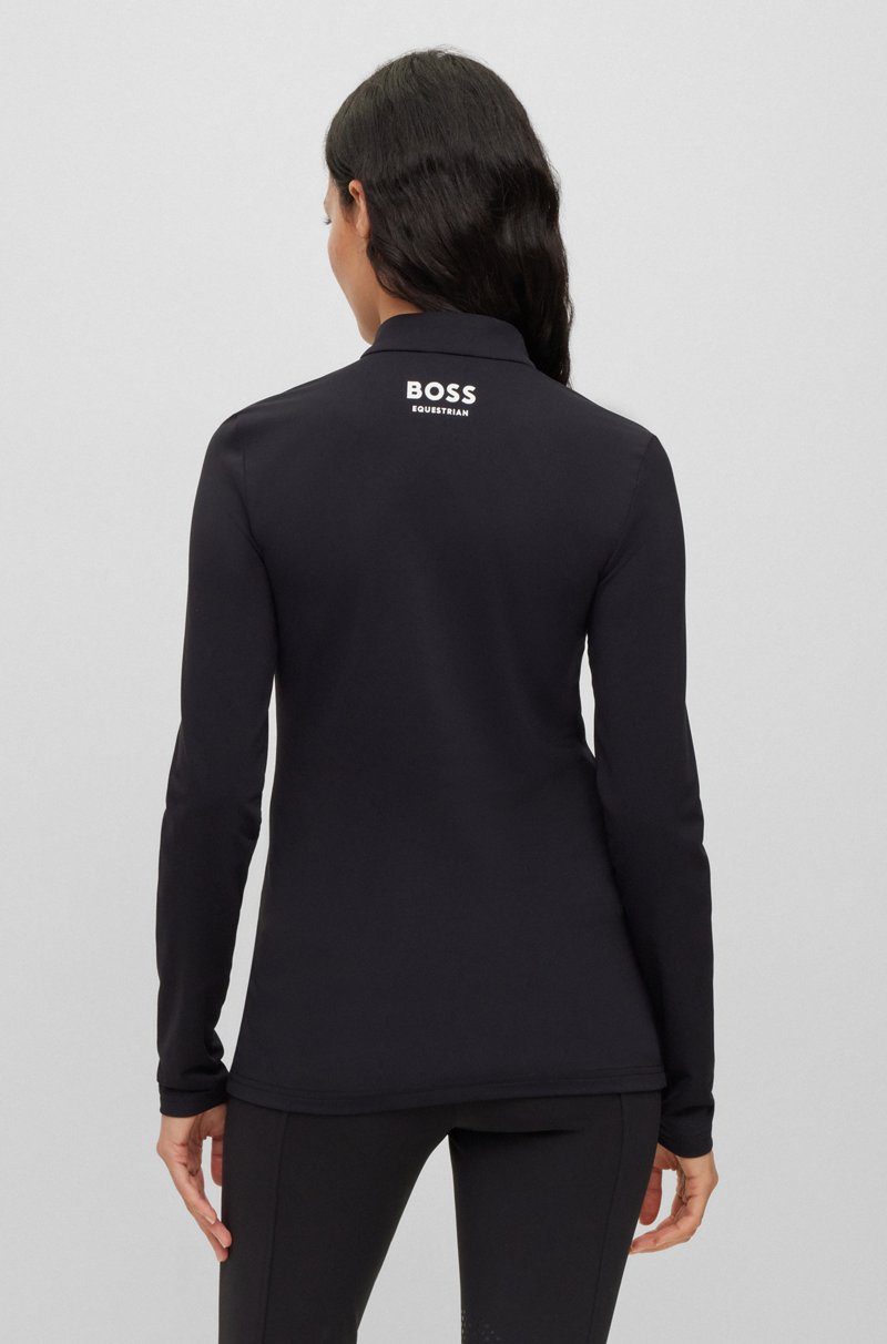 Hugo Boss Camisa de equitación para doma slim fit confeccionada en material superelástico Outlet