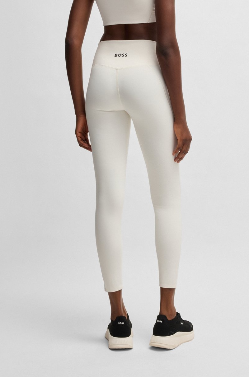Hugo Boss Leggings activos en tejido interlock elástico con aberturas en los bajos Rebajas baratas
