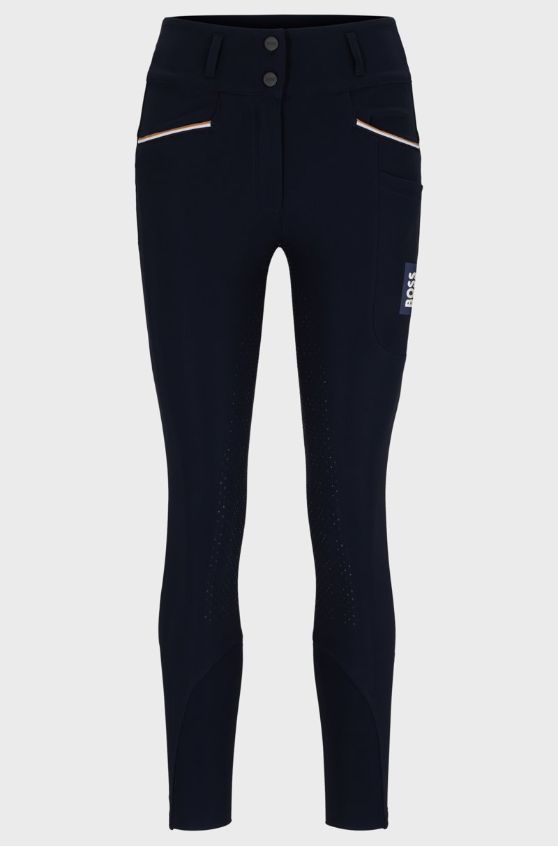 Hugo Boss Bombachos para equitación con agarre completo y bolsillo para el teléfono Ventas relámpago