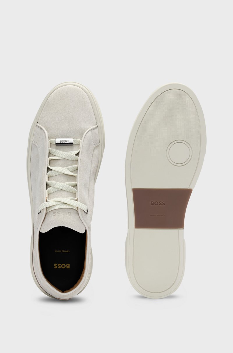 Hugo Boss Deportivas Gary de caña baja en ante Envío gratis
