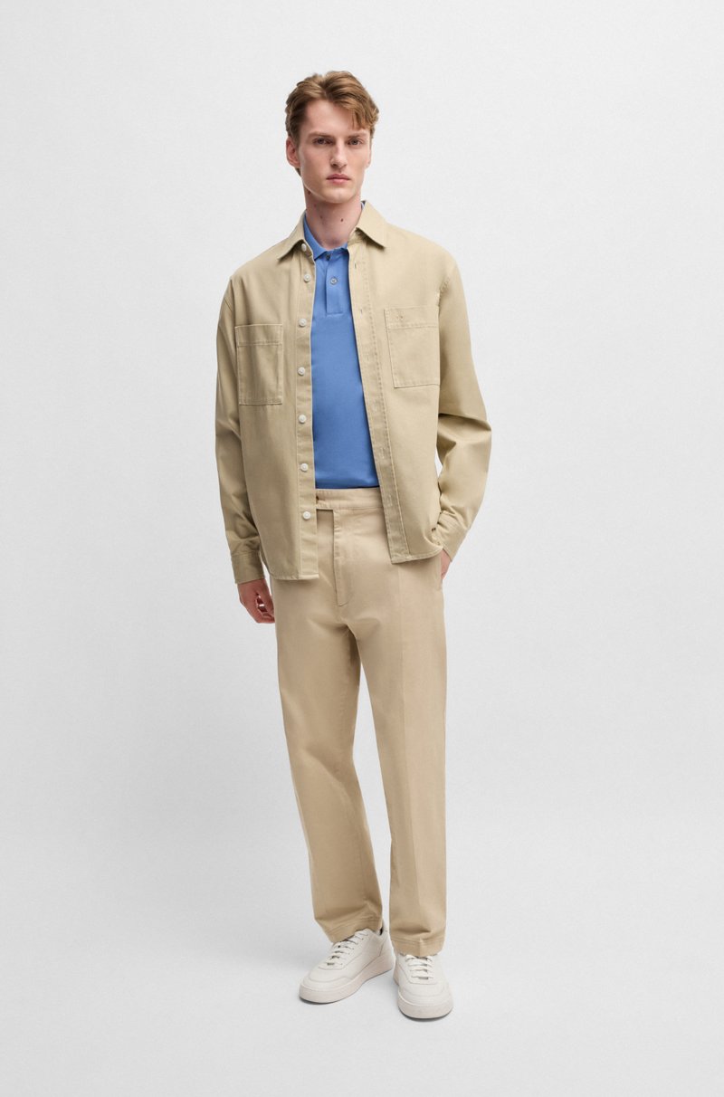 Hugo Boss Polo Pallas regular fit de algodón con logo bordado Últimos 2 días