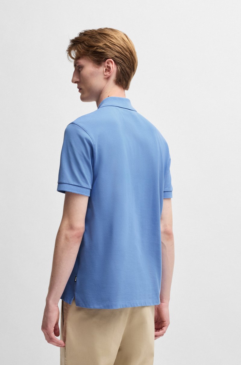 Hugo Boss Polo Pallas regular fit de algodón con logo bordado Últimos 2 días