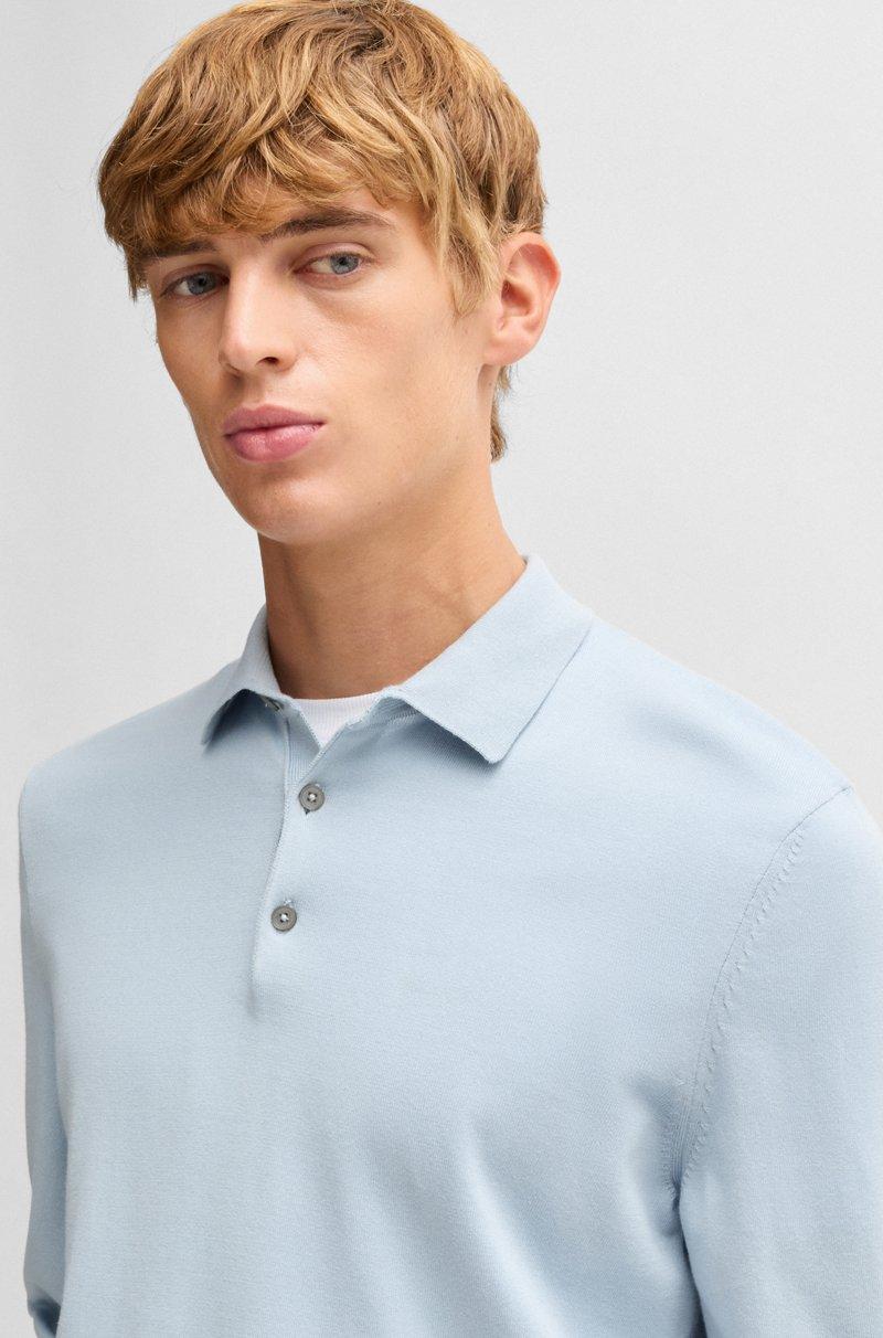 Hugo Boss Jersey estilo polo regular fit en punto de algodón Precio de fábrica