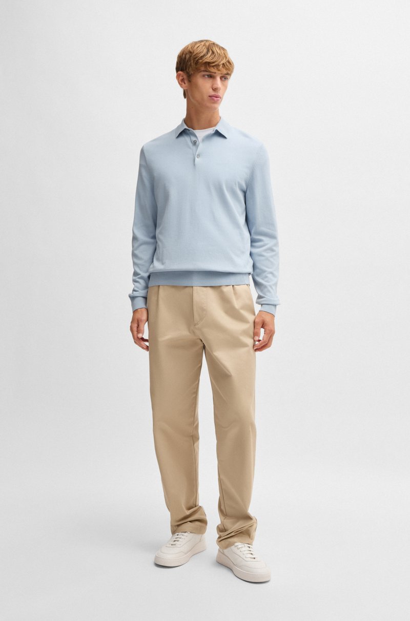 Hugo Boss Jersey estilo polo regular fit en punto de algodón Precio de fábrica