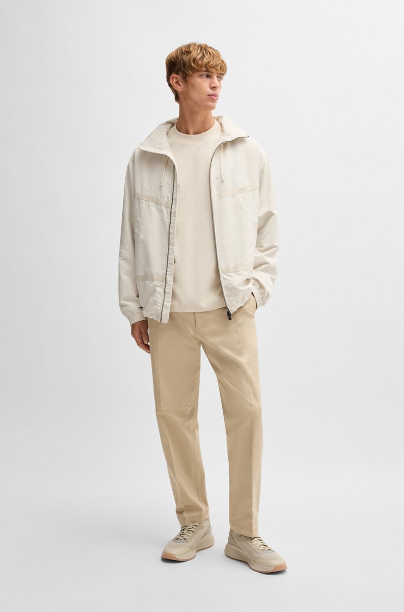 Hugo Boss Camiseta de manga larga relaxed fit en algodón mercerizado Promoción por tiempo limitado