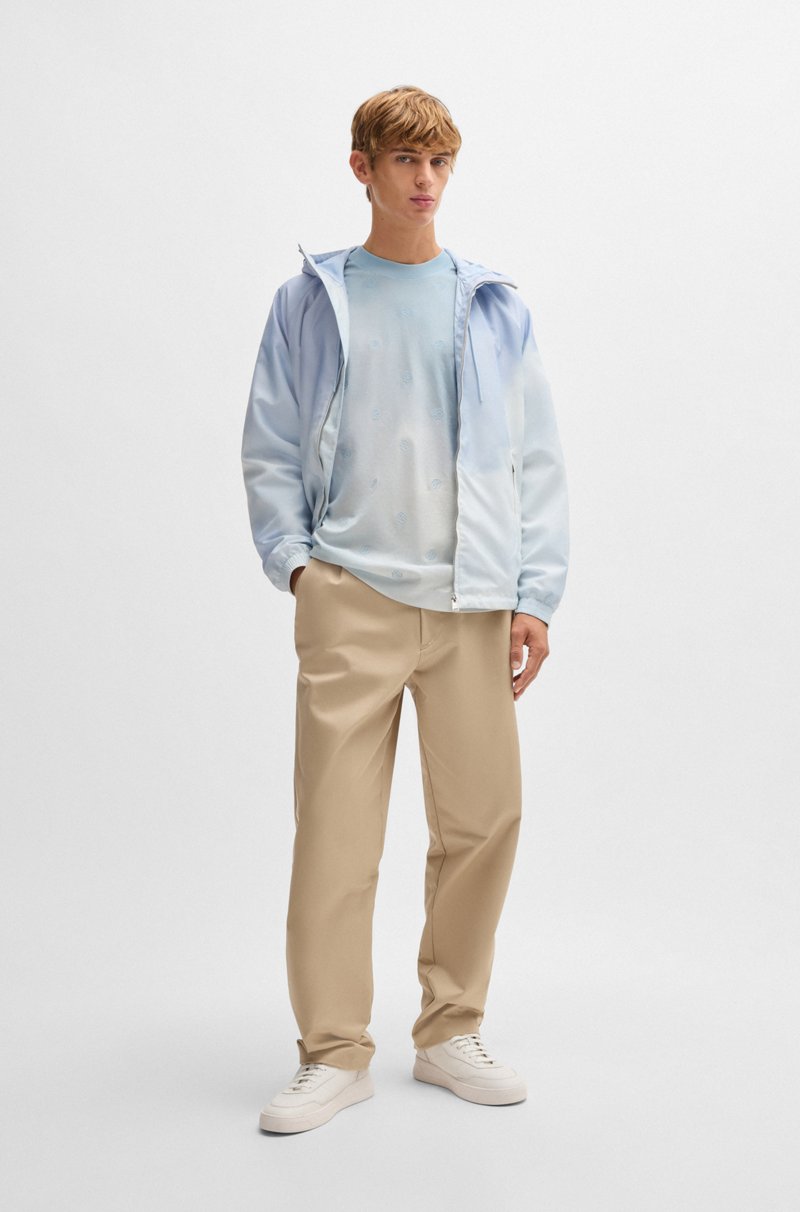 Hugo Boss Camiseta con ilustración de nubes y monogramas Double B Solo hoy