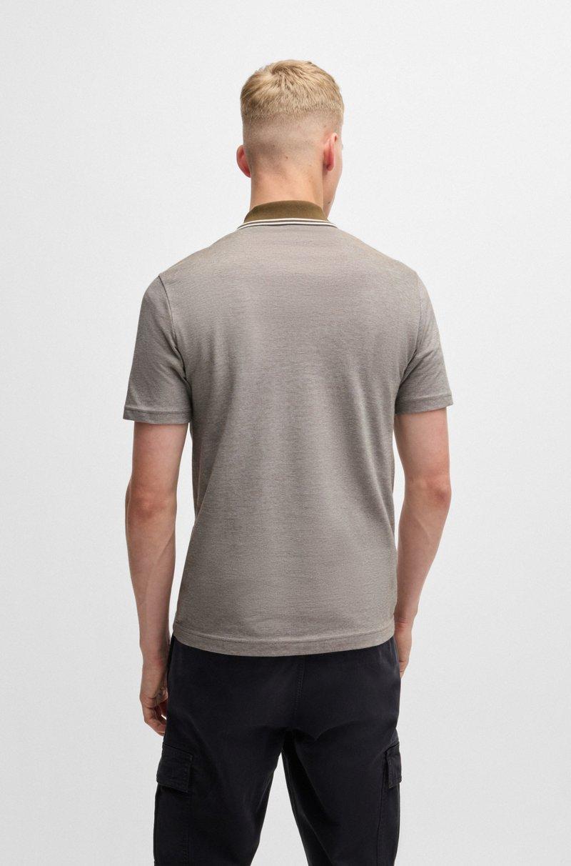 Hugo Boss Polo relaxed fit de piqué de algodón Oxford Oferta especial de fábrica