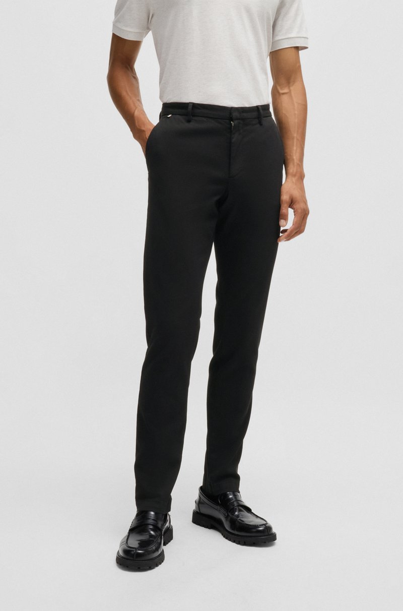 Hugo Boss Chinos slim fit en mezcla de algodón elástico Liquidación