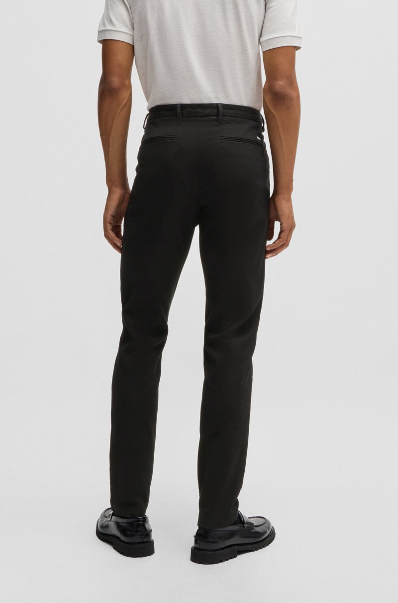 Hugo Boss Chinos slim fit en mezcla de algodón elástico Liquidación
