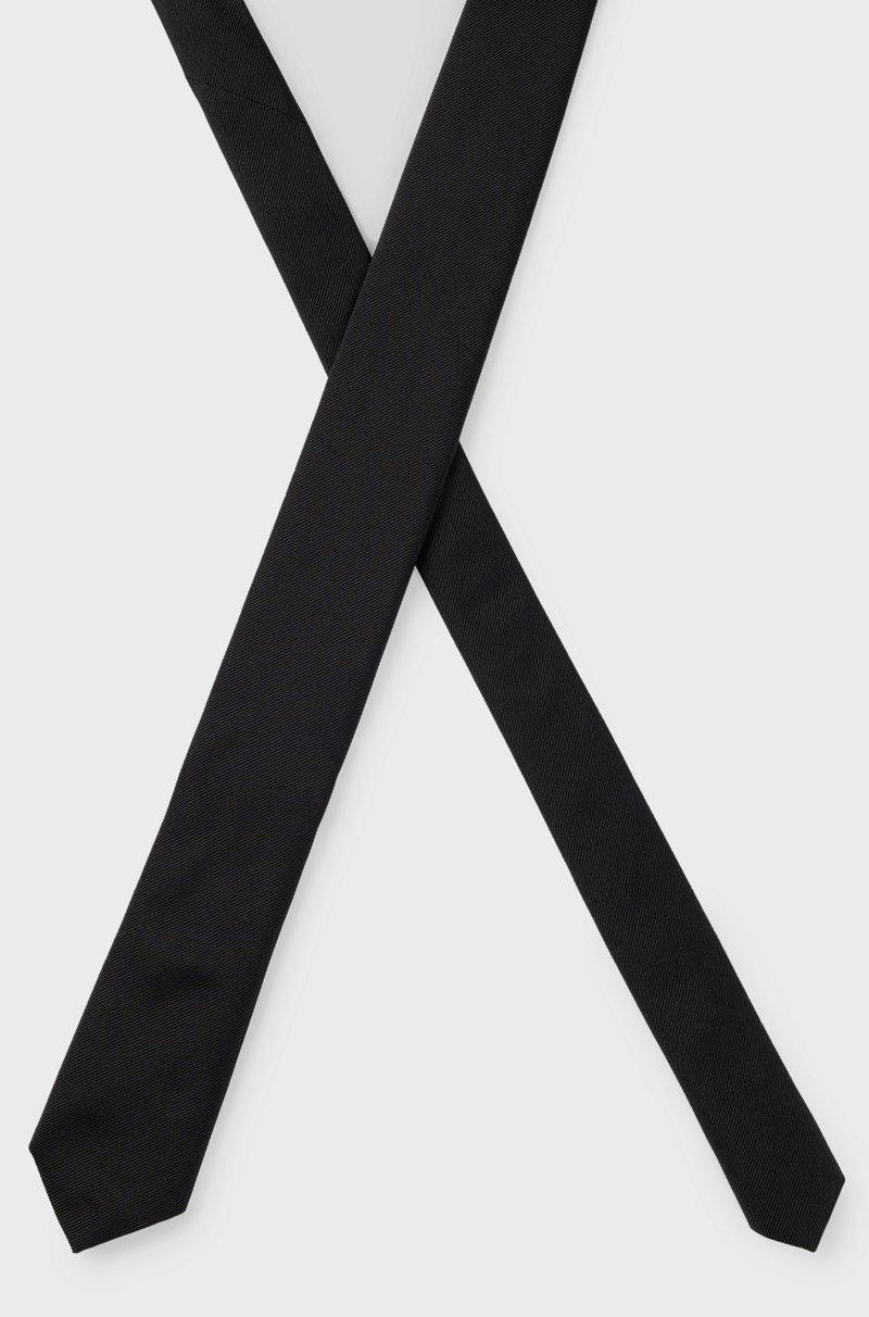 Hugo Boss Corbata elaborada en Italia con tejido jacquard de seda pura Ahorra y exporta