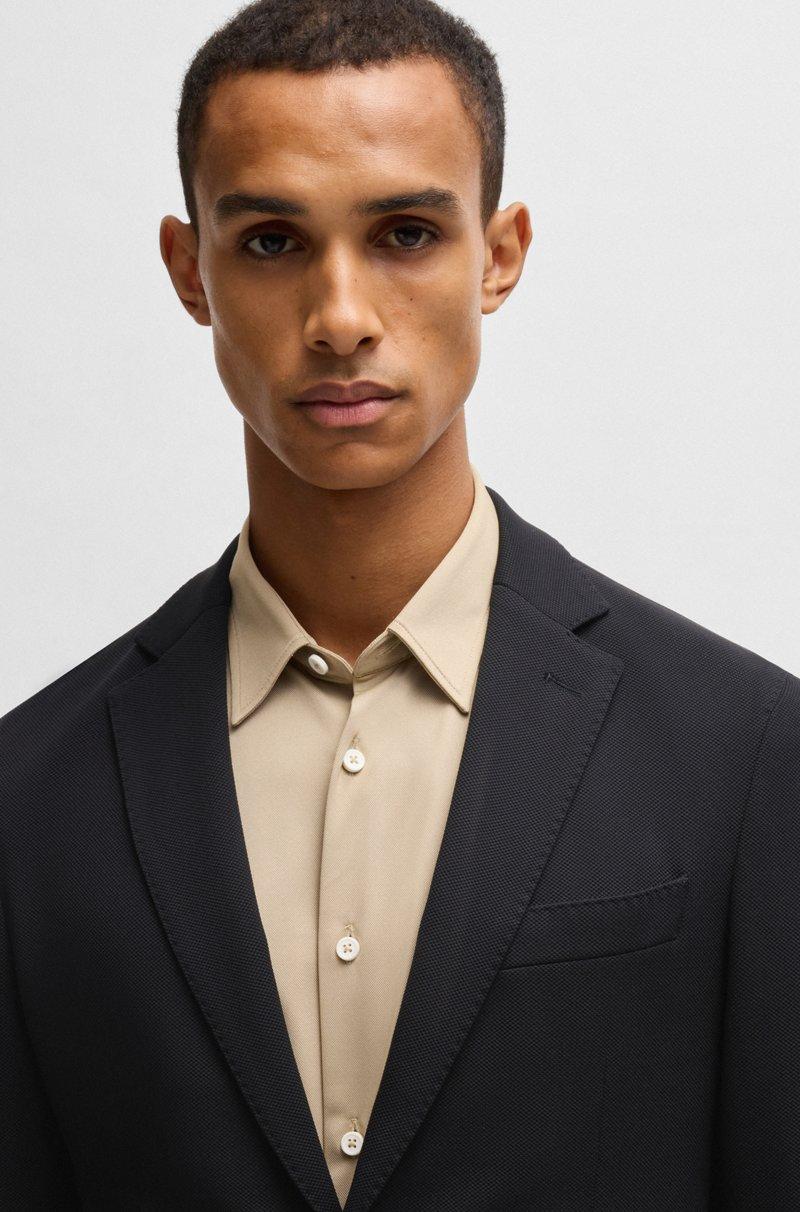 Hugo Boss Chaqueta slim fit de tejido elástico lavable Precios de Black Friday