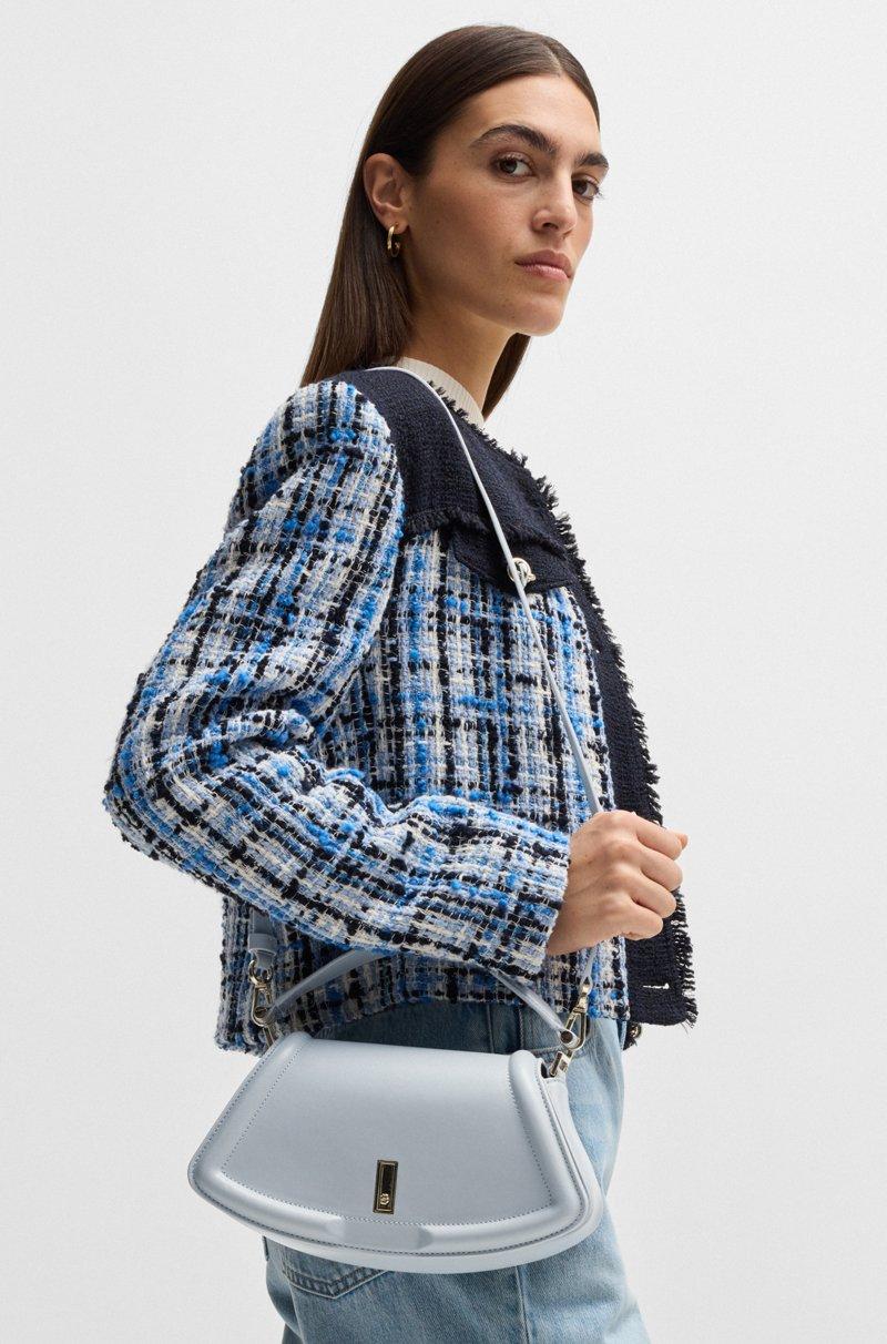 Hugo Boss Bolso bandolera Ariell de piel con herrajes de monograma Double B En línea