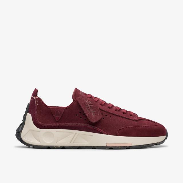 ﻿Clarks Craft Speed en piel de nobuk burdeos Zapatos