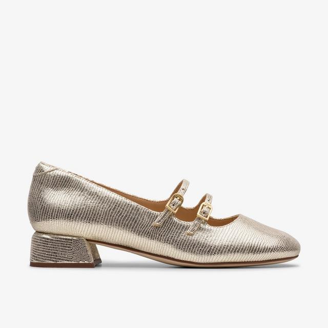 Clarks MUJERES Daiss30 Shine Int color champán Daiss30 Shine Rebajas top