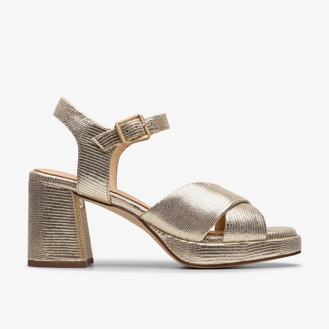 Clarks MUJERES Ritzy75 Rae Int color champán Ritzy75 Rae