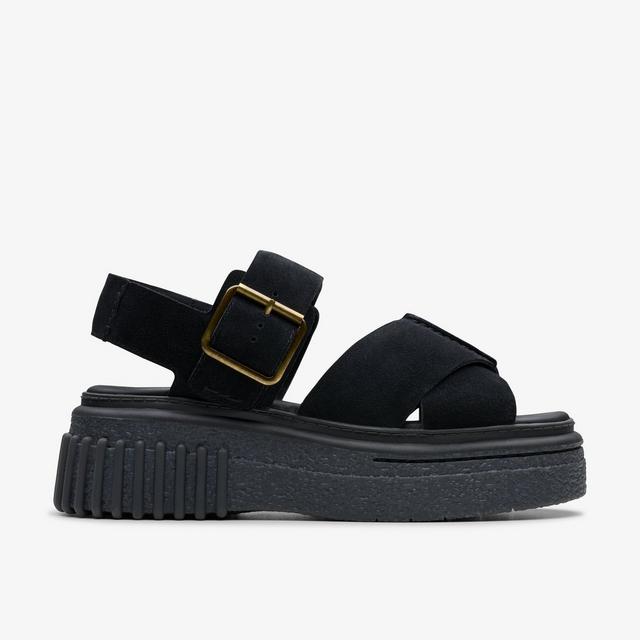 Clarks MUJERES Evamar Wish en ante negro Evamar Wish