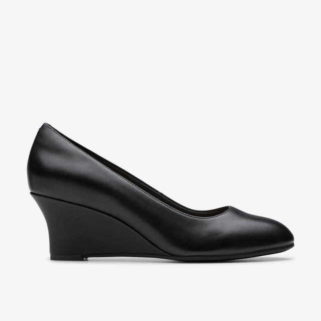 Clarks Mujer Olivette Pearl Cuero Negro Olivette Pearl