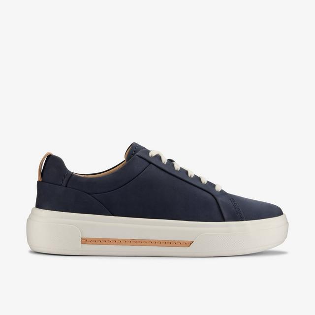 Clarks Mujer Hollyhock Walk Azul Marino Nubuck Hollyhock Walk