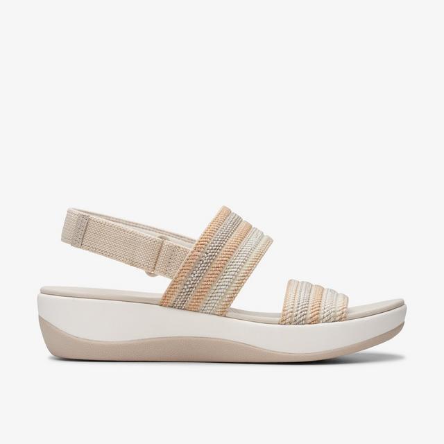 Clarks Entrada: Womens Arla Stroll Beige Combi Arla Stroll