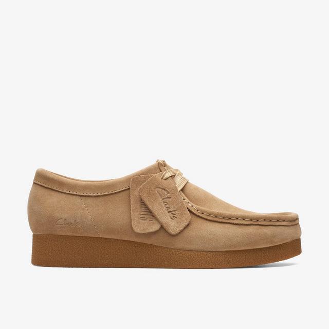 Clarks Zapato WallabeeEVOSh de mujer en ante arena oscuro WallabeeEVOSh