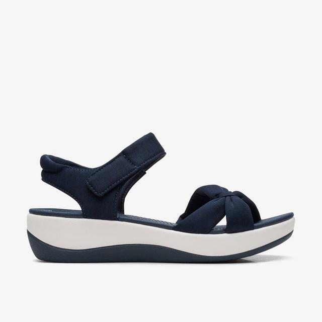 Clarks Textil azul marino Arla Shore Sandalias Descuento