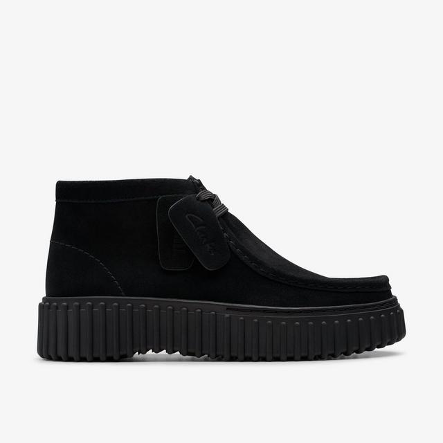 Clarks MUJERES Torhill Moss en ante negro Torhill Moss