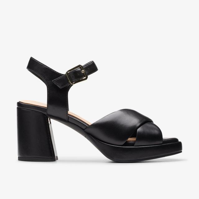 Clarks MUJERES Ritzy75 Rae Cuero Negro Ritzy75 Rae