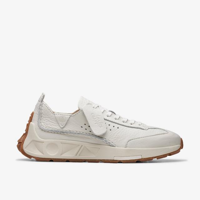 Clarks MUJERES Craft Speed Cuero blanco roto Craft Speed