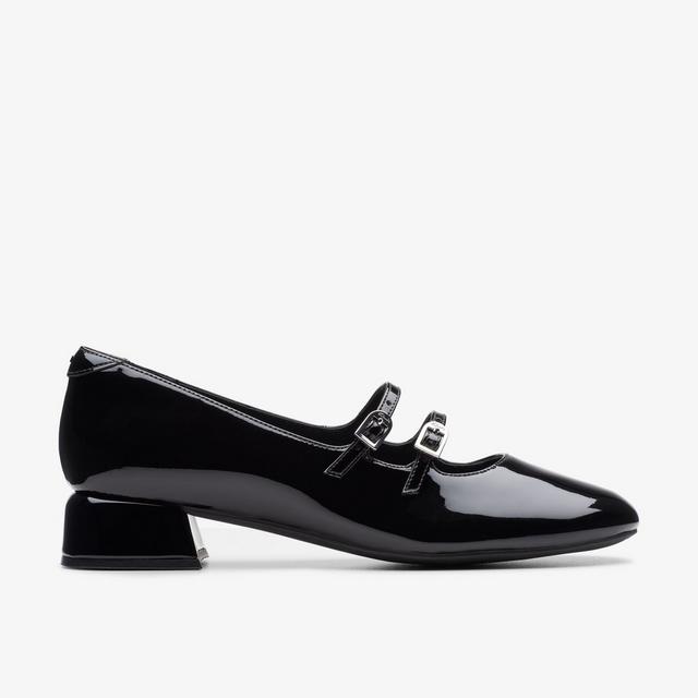 Clarks MUJERES Daiss30 Shine Charol negro Daiss30 Shine