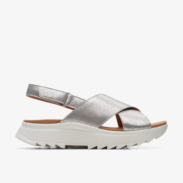 Clarks MUJERES DashLite Wish Plata Metálica DashLite Wish