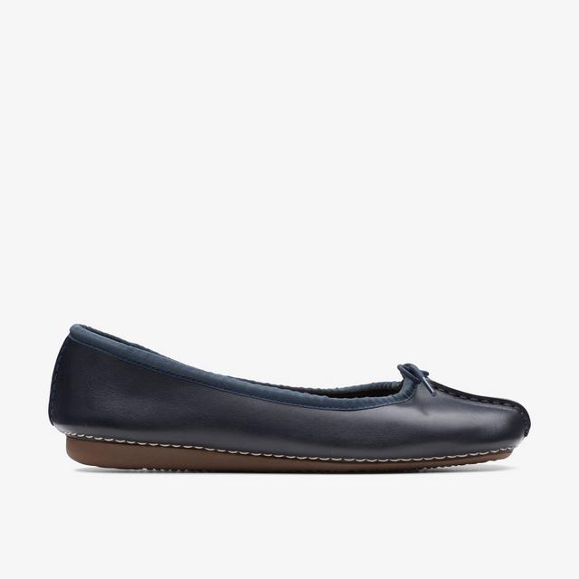 Clarks MUJERES Freckle Ice Cuero Marino Freckle Ice