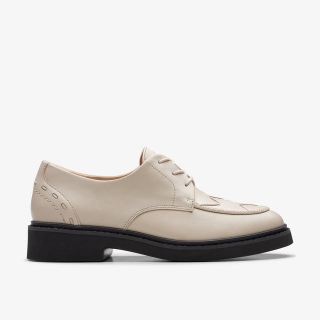 Clarks MUJERES Splend Weave Cuero Marfil Splend Weave