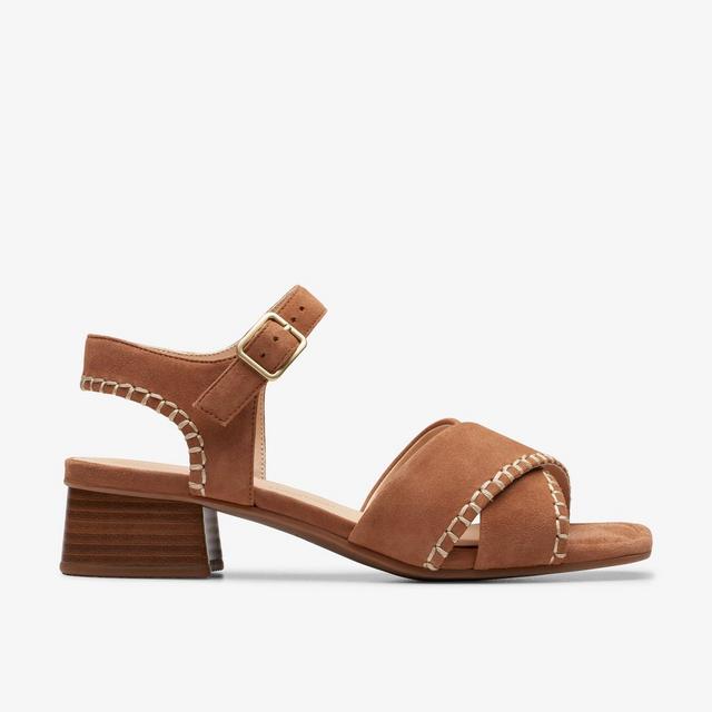 Clarks MUJERES Serina35 Cross Ante Marrón Tostado Serina35 Cross