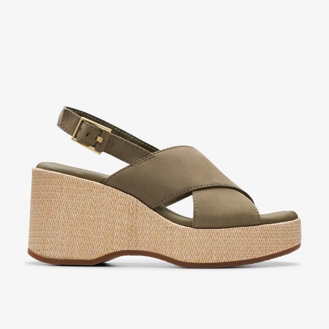 Clarks MUJERES Manon Wish Nobuck Oliva Manon Wish