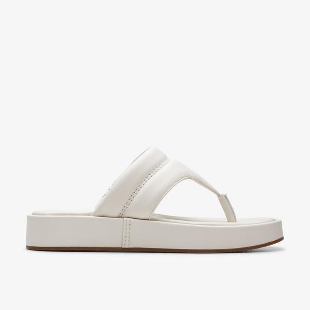 Clarks MUJERES Alda Walk Cuero blanco roto Alda Walk