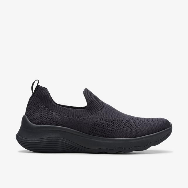 Clarks Zapatillas de Mujer Circuit Path Negro/Negro