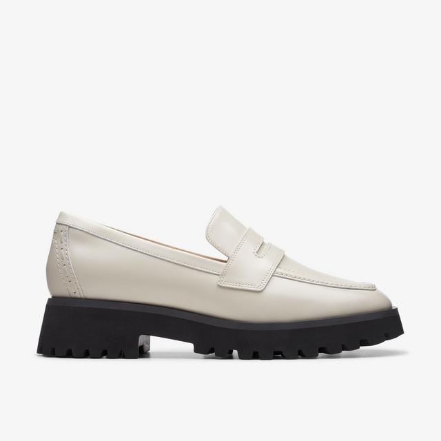 Clarks MUJERES Stayso Edge Cuero Marfil Stayso Edge