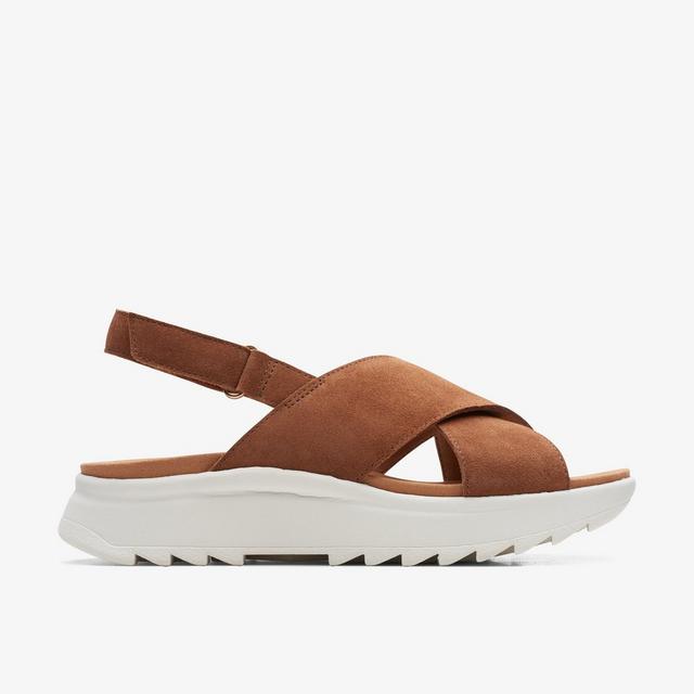 Clarks MUJERES DashLite Wish Ante Marrón Marrón Tostado Oscuro  DashLite Wish Ofertas de temporada