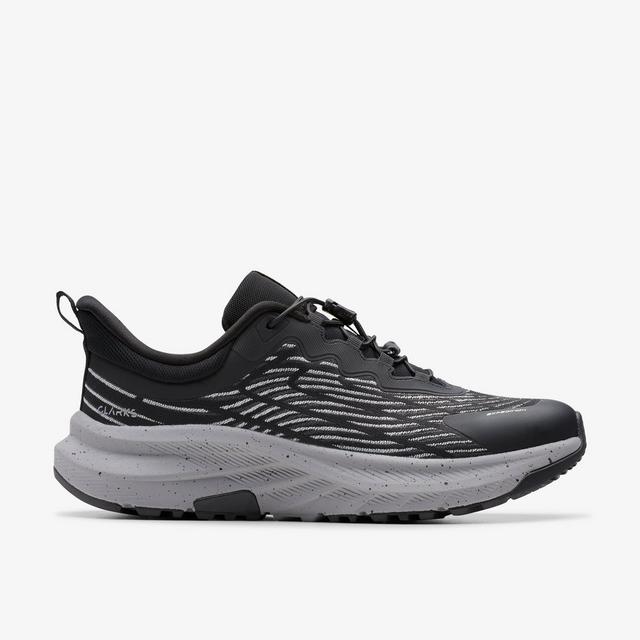Clarks Zapatillas grises para hombre Enford Go