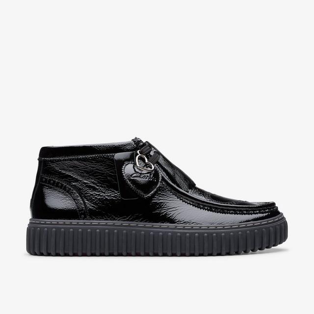 Clarks Botines de tobillo para hombre Torhill Heart combinación negra
