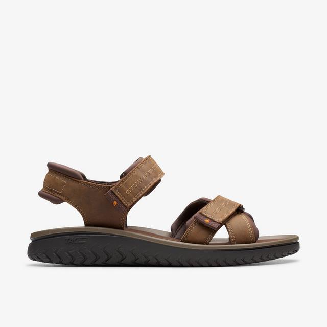 Clarks Zapatos para hombre Wesley Shore de cuero encerado color miel Rebajas top