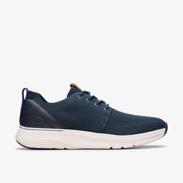 Clarks Zapatos Motion Trek MX para hombre en color azul marino