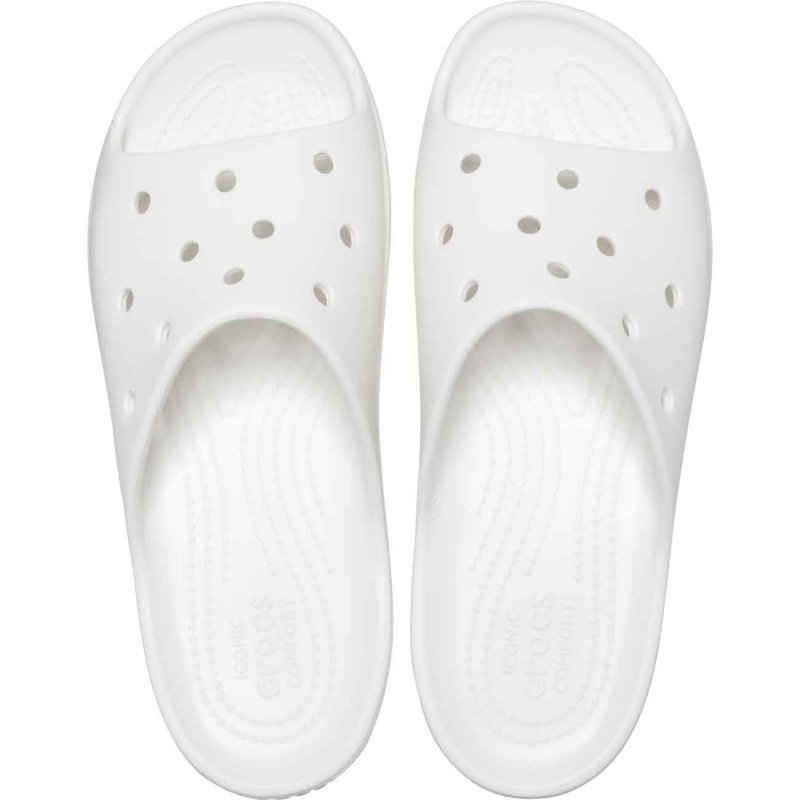 Crocs Sandalias slide de mujer Classic Platform W Tienda de fábrica