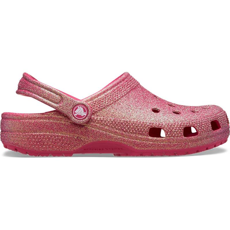 Crocs Zuecos unisex Classic Iridescent Glitter U Ventas relámpago