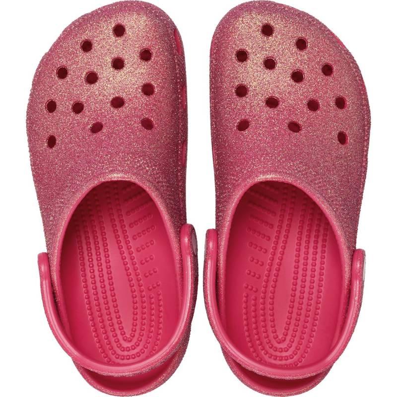 Crocs Zuecos unisex Classic Iridescent Glitter U Ventas relámpago