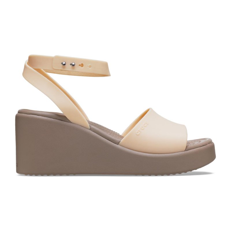Crocs Sandalias con cuña de mujer Brooklyn Strap W Envío gratis